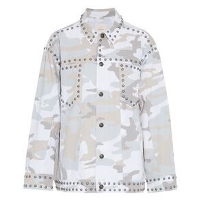 ⭕️ Cinq à Sept Chiara Camo Studded Jacket Women’s
